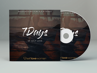 7 Days of self Love album art album cover artwork branding cd cover design illustration logo design