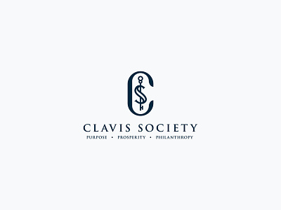 Clavis Society abstract branding c logo classic clean community cs logo design elegant family flat group key logo luxury minimalist monogram organisation simple society