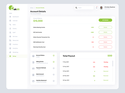 BookUS Dashboard