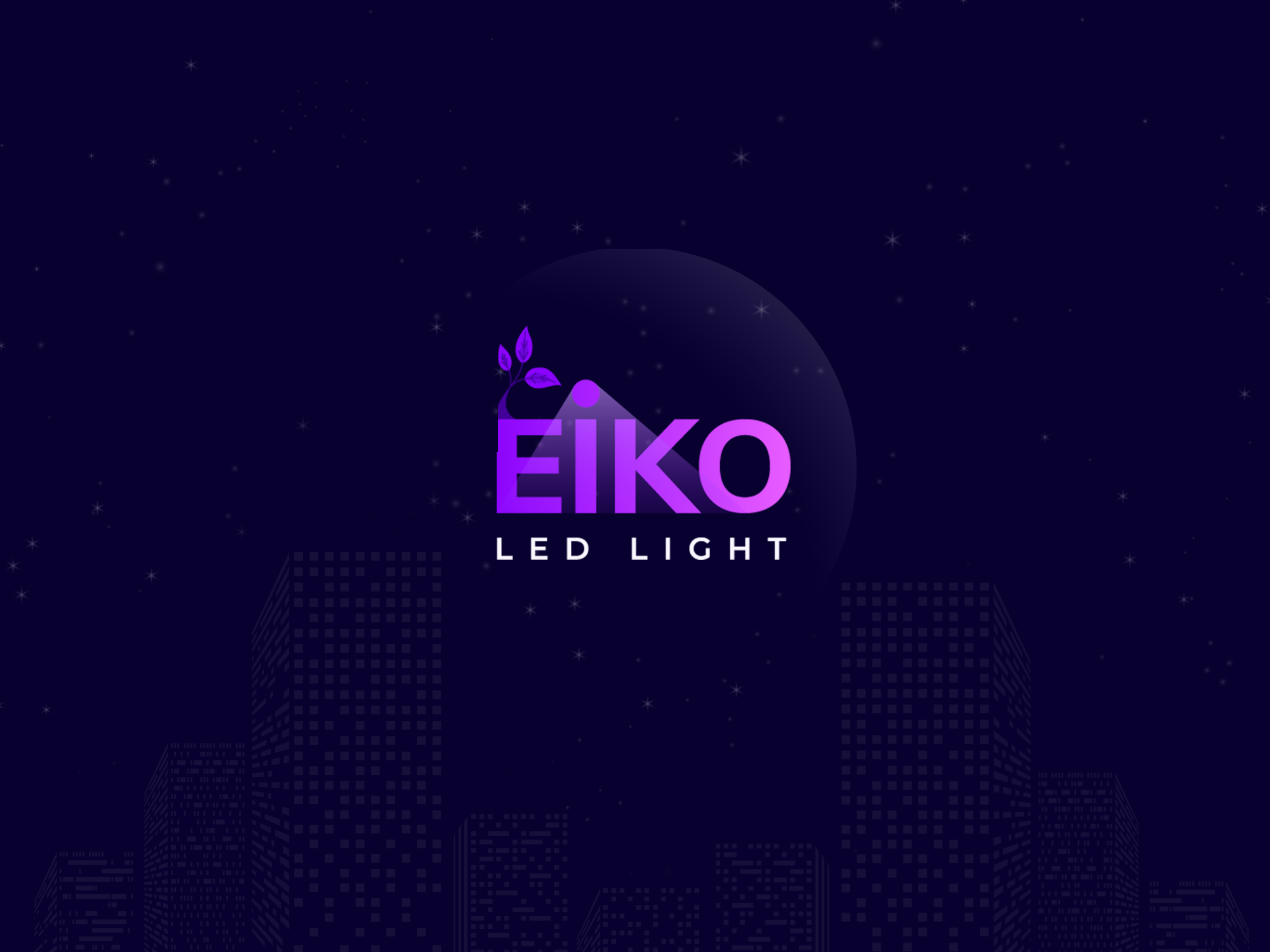 Logo Design EIKO LED LIGHT by Prajapati Vivek on Dribbble