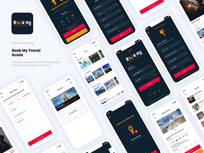 Ui Design Book My Travel Guide