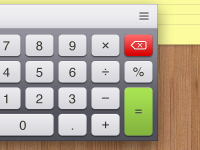 Calculator Keypad calculation calculator chrome gray green input interface keypad metal modern red silver sleek sums texture ui user user interface wood yellow