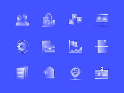 Alpha Icons / Business Set by Anatolii Babii 🇺🇦 on Dribbble