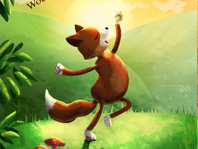Fern the Fox book childrens dancing fox picture book