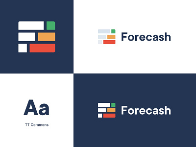 Forecash Logo & Branding branding finance logo web