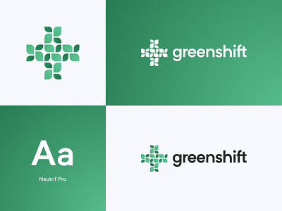Greenshift Logo Concept branding design logo logo design