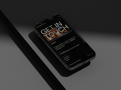 Personal Website - new design composition concept. design typography ui ux web