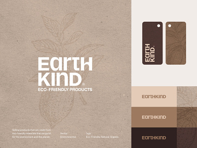 EarthKind branding design graphic design illustration logo typography vector