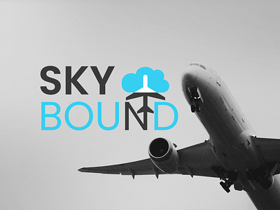 Airline Logo - Skybound airline logo branding design logo travel logo