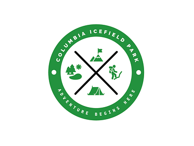 Columbia Icefield Park Logo