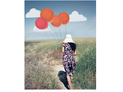 Girl with Balloons