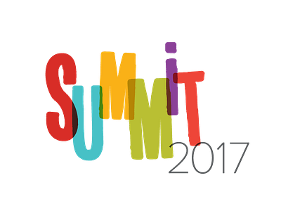 Summit 2017 Branding branding event branding type
