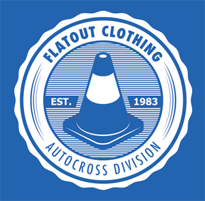 Flatout Clothing Autocross Tee autocross clothing cone seal tshirt