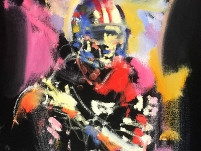 Joe Montana by Mark Gray 49ers art fine art football players joe montana san francisco sports