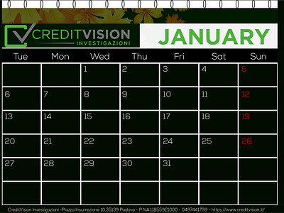 CreditVision calander 08 01 20 01