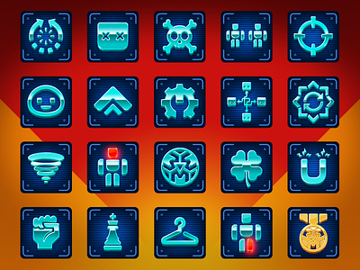 Mini-Mech Mayhem Achievement Icons