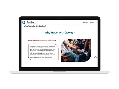 Qooley: Why travel with Qooley? Page