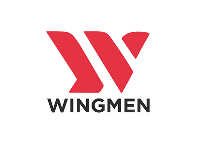 Wingmen Logo bird logo wingmen