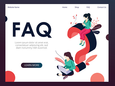 FAQ abstract answer ask asking background big business businessman career cartoon character communication concept creative design graphic hand help isometric isometric design