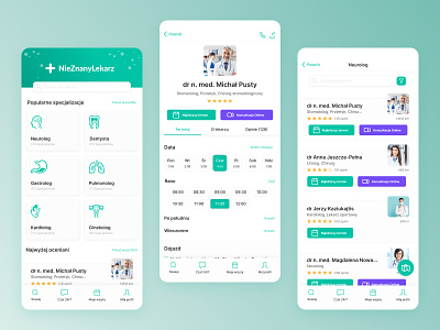 Medical app - concept