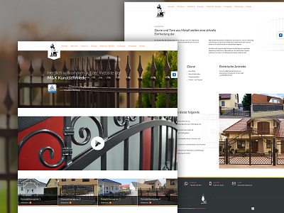 M&K Studio Metal design poland stylo ui ux web website