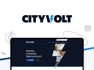 Cityvolt landing page design landing page poland stylo ui web website