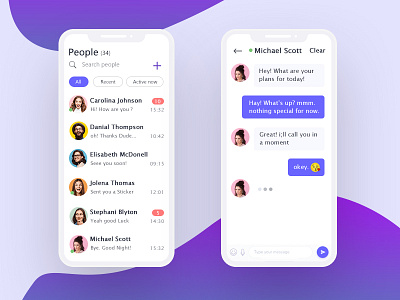 Direct Messaging 013 app design chat chat app chat bot creative daily ui 013 dailyui design direct messaging photoshop ui ux whatsapp
