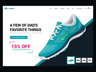 Footwear Marketing Website