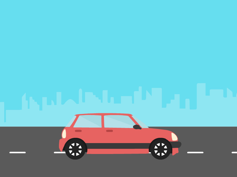 Vehicle Moving Animation by Tamiii on Dribbble