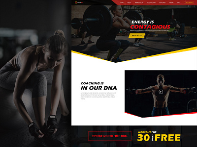 Fitness Website