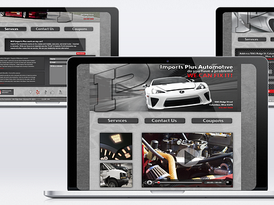 Imports Plus Web Design