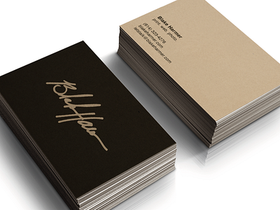 Personal Logo Business Cards