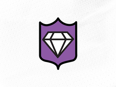 NFL Gem badge brand diamond gem icon logo nfl sports