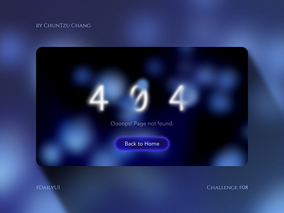 DailyUI #008 - 404 Page daily 100 challenge daily ui daily ui 008 daily ui challenge dailyui ui design