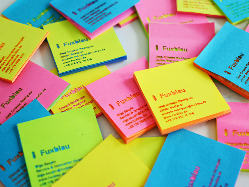 Post-it Business Card by José Ernesto Rodríguez on Dribbble