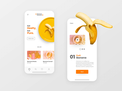 Banana Havana - Fruit app app application design development interaction logo ui userinterface ux web website