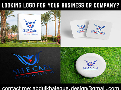 Logo design for Self care swimming pool medical hospital clinic logo graphic design hospital logo logo logo creator logo designer logo maker looking for logo designer looking for logo maker medical logo swimming pool logo