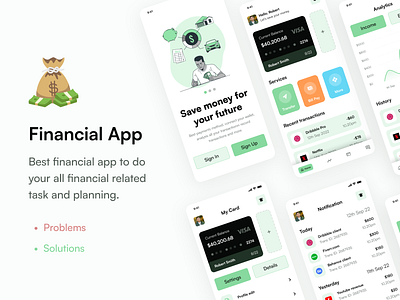 Financial App UI/UX