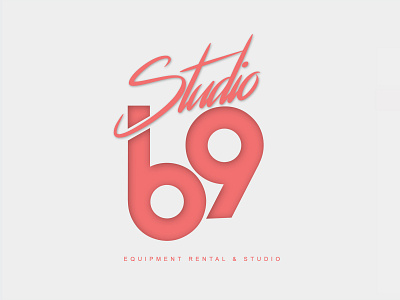 Studio 69 branding design icon illustration logo typography vector