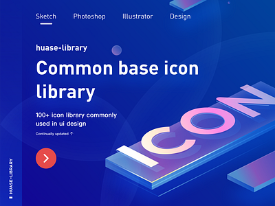 Common base icon library design illustration ui