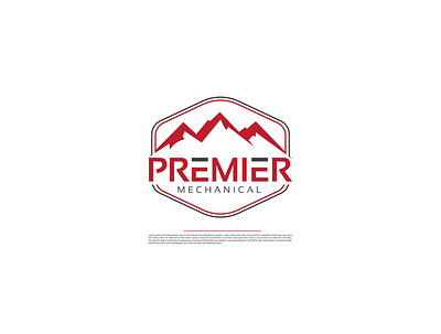 PREMIER LOGO DESIGN abstract logo art brand identity creative illustrator lettering logo minimal real estate branding vector