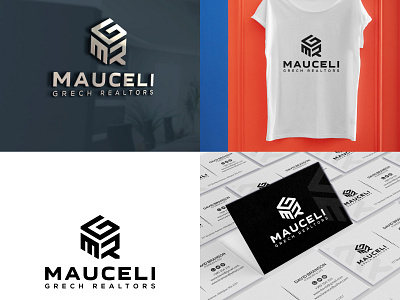 Realtors MGR Logo & Brand Presentation branding business card crative creative fashion illustration inspiration lettering logo logo design logo inspiration minimal modern professional realtors t shirt