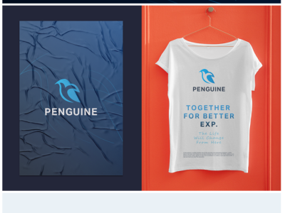 Penguine logo & branding