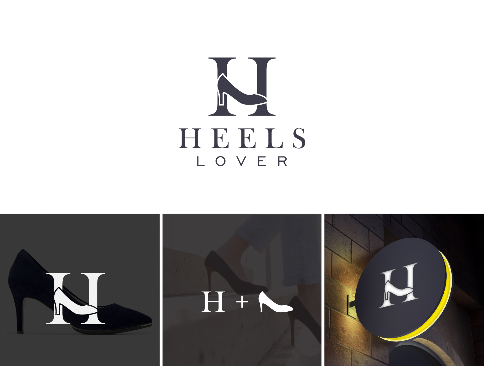 H Heel Logo by Alamgir H. | Logo Designer on Dribbble