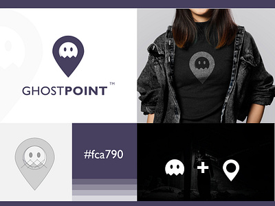 Ghost Point Abstract Logo Project