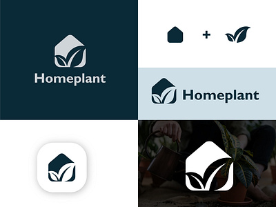 HomePlant Logo Branding