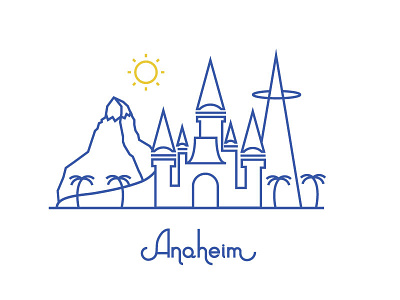 Anaheim anaheim angles disneyland matterhorn rebound sunny