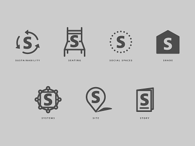 Seven S's Of Architecture Design Icons