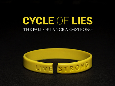 Armstrong Dribbble bike book cycle lance armstrong photo photo illustration yellow