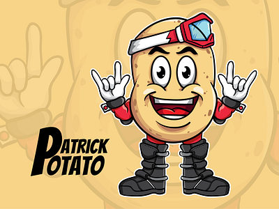 Patrick Potato Mascot